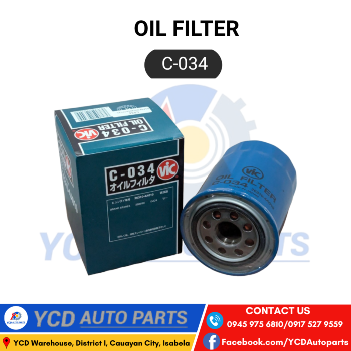 VIC OIL FILTER C-034