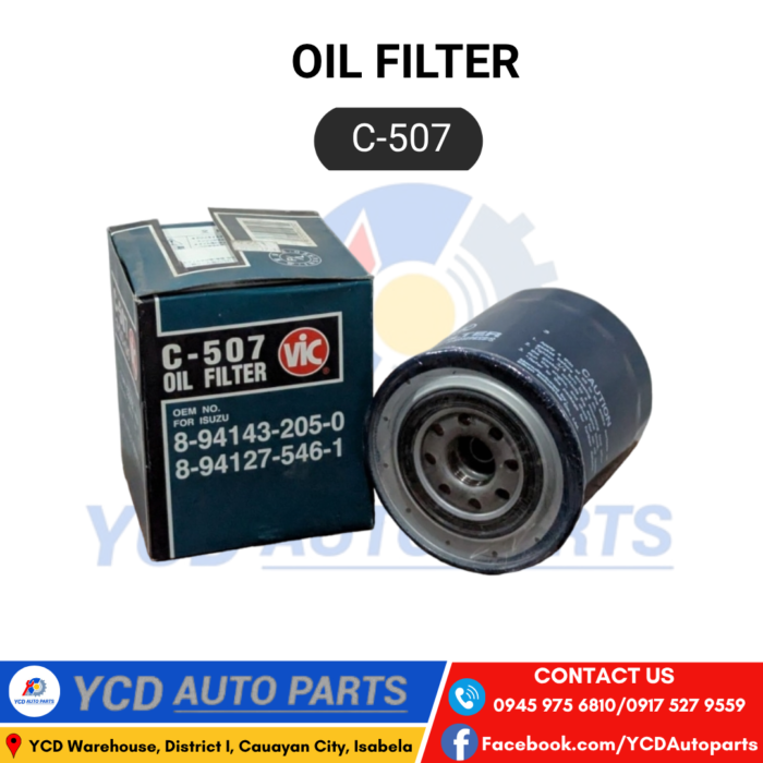 VIC OIL FILTER C-507