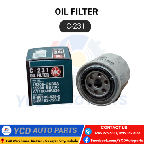 VIC OIL FILTER C-231
