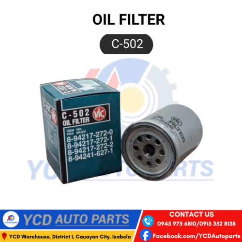 VIC OIL FILTER C-502