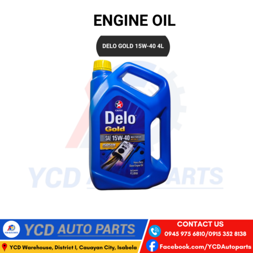 DELO GOLD 15w-40 4L