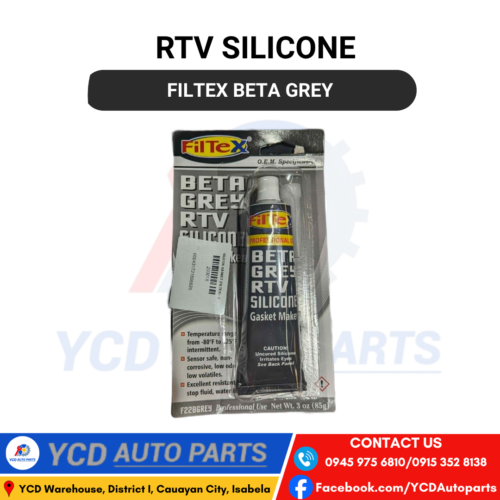 FILTEX BETA GREY RTV SILICONE