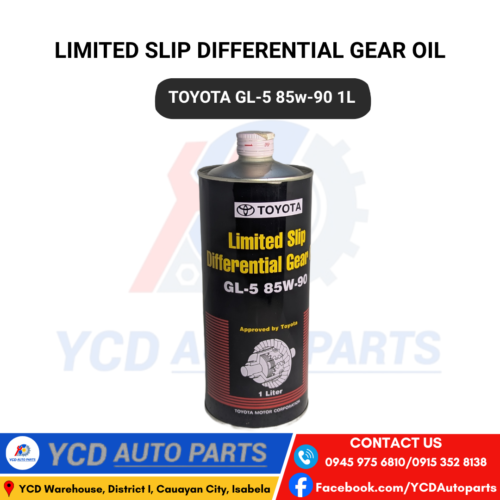 TOYOTA LIMITED SLIP DIFFERENTIAL GEAR OIL GL-5 85w-90 1L
