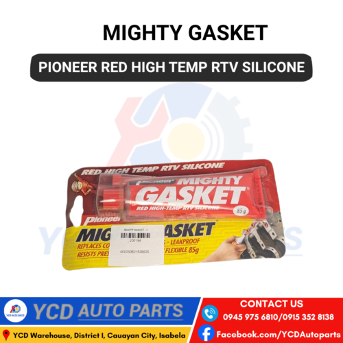 PIONEER MIGHTY GASKET RED HIGH TEMP RTV SILICONE