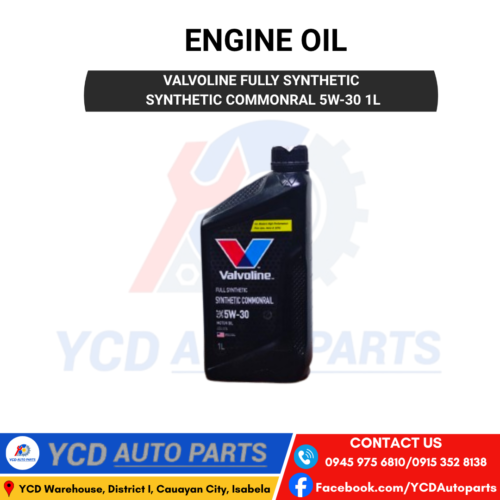 VALVOLINE FULLY SYNTHETIC  SYNTHETIC COMMONRAL 5W-30 1L