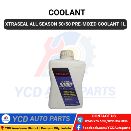 XTRASEAL ALL SEASON 50/50 PRE-MIXED COOLANT 1L